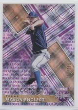 2019 Panini Elite Extra Edition Aspirations Purple /250 Mason Englert #143 s3g