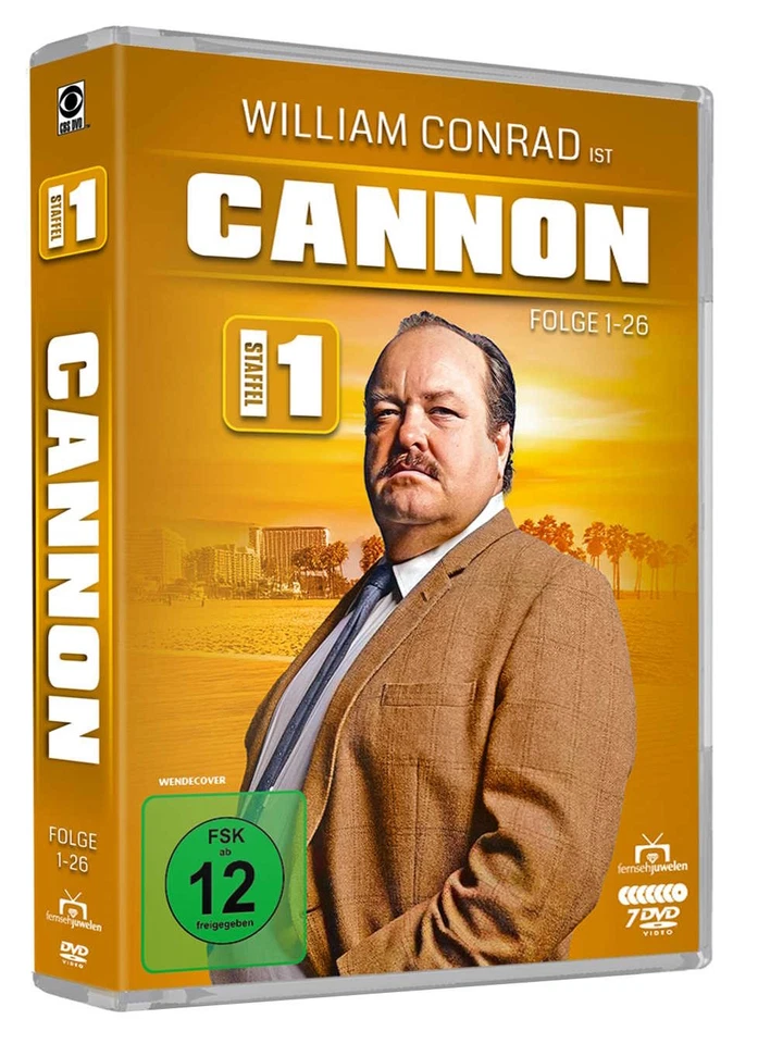 Cannon - Die komplette Staffel 1 (7 DVDs) DVD  *NEU*OVP* - Bild 2 von 4