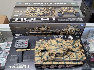 Tokyo Marui R/C Toy Battle Tank 1/24 Tiger 1 Plastic Vehicles | eBay