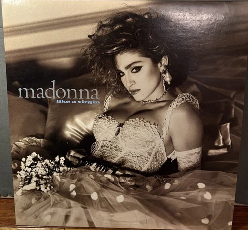 Madonna - Like A Virgin vinyl record LP VTG 12" album, 33 RPM NM M-with insert