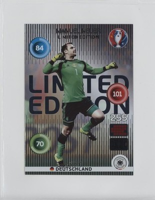 2016 Panini Adrenalyn XL UEFA Euro 2016 Limited Edition XXL Manuel Neuer j3z