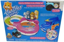 SEALED Zhu Zhu Pets Deluxe Hamster House Starter Scoodles Woody Wagon Surfboard