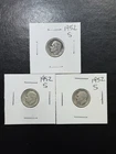 (3 Coins) 1952 S Silver Roosevelt Dimes