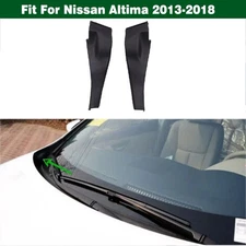 Pair Front Windshield Cowl Wiper Corner Trim Cover For Nissan Altima 2013-2018