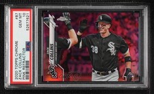 2020 Topps Chrome Pink Refractor Zack Collins #87 PSA 10 GEM MT 0c6