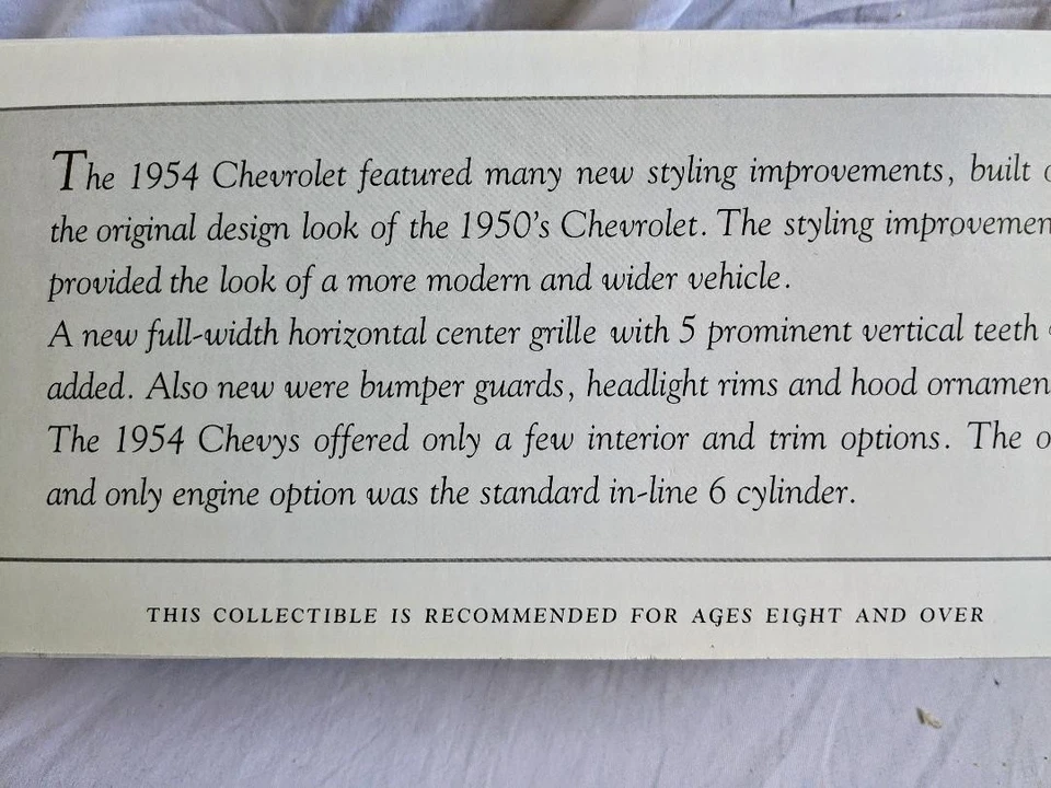 Speccast !:24 1954 Chevy Coupe, Street Rod Bank, New in Box - Image 2 of 3