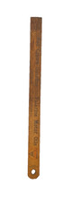 Vintage Red Crown Gasoline Wooden Gas Gauge Standard Oil CO Poline Motor Oils