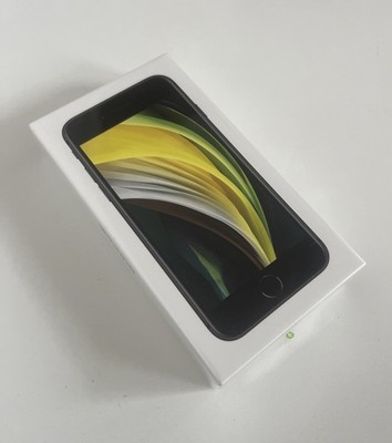 Neu Versiegelt Apple iPhone SE 2. Generation - 64gb - Home Button - Schwarz