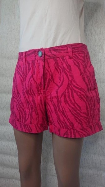 Women American Vintage Shorts Red Cotton M