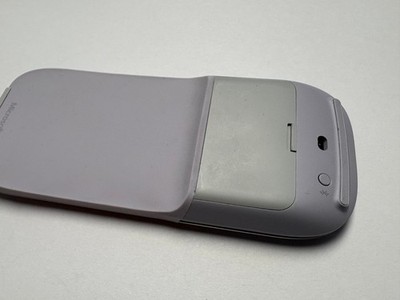 Microsoft ELG-00026 Wireless Arc Mouse - Lilac - Grey Battery Cover