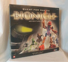Lego BIONICLE: Quest for Makuta Adventure Board Game (31390) Used/Complete