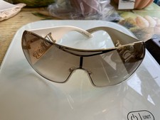 Authentic Vintage Dior Gaucho 2 Gold/ White Gradient Sunglasses Italy