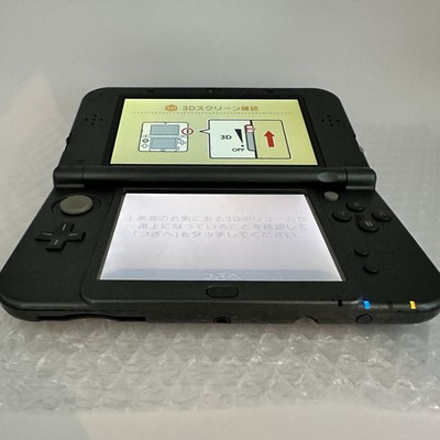 Exc+5】Nintendo New 3DS LL Metallic Black Handheld TOP IPS