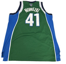 Dirk Nowitzki Dallas Mavericks Jersey NBA Basketball Adidas 41 2006 Mens Sz XL