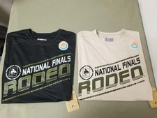 New Pro Rodeo NFR Mens Performance S/S Shirt.    2 Colors To Choose.