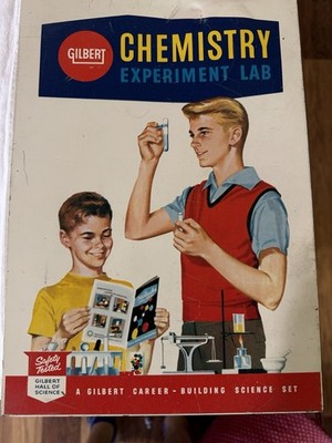 1950s Gilbert Chemistry Experiment Lab