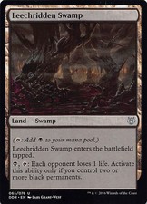 Leechridden Swamp DDR 65 Normal English NM - MTG