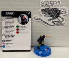 WCR 002 Cyclops Figure - Marvel Heroclix Wolverine Vs Cyclops Xmen Regenesis