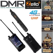 Unlocked DMR UHF 4G LTE Android Rugged Phone 2-Way Walkie Talkie Phone P2 PLUS