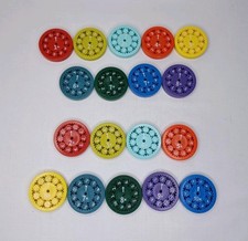 Addition Subtraction Multiplication Division Number Gears Sliding Plastic