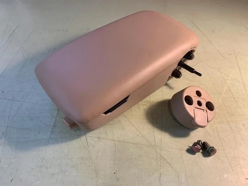 99-04 OEM Genuine Honda Odyssey Accessory Arm Rest Console Storage Box Tan Beige