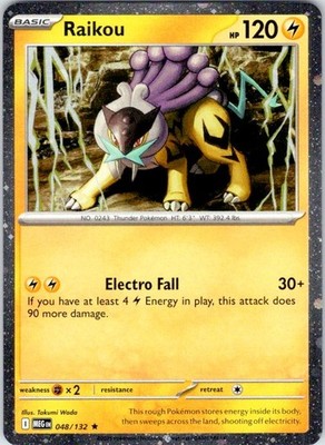 Raikou - (Cosmos Holo) Holo Promo ME01: Mega Evolution 048/132 NM