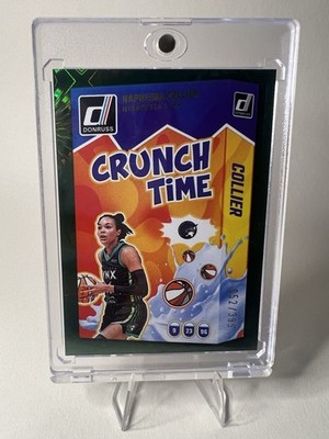 2025 Panini Donruss WNBA Crunch Time Green Napheesa Collier Lynx #18 /399