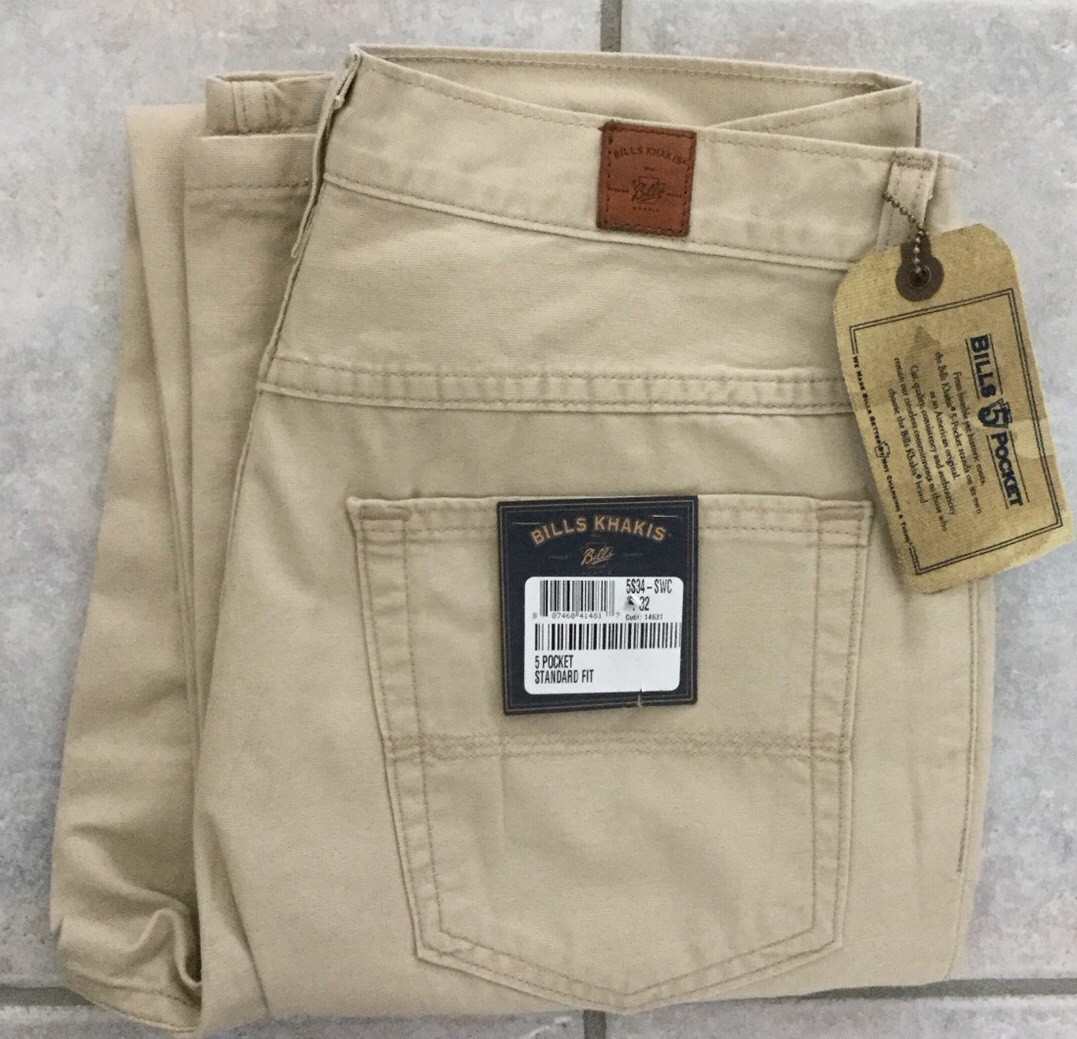 Bills Khakis Logo Original Twill Khakis