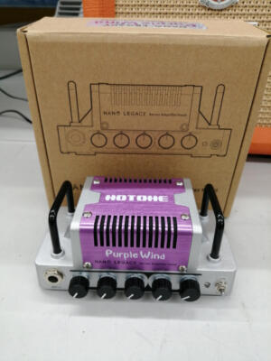 Hotone Nano Legacy Purple Wind 5-Watt Compact Guitar Amp Head from
