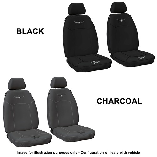 1 ROW CUSTOM RM WILLIAMS CANVAS SEAT COVER FOR HONDA ACCORD 02-03 - Picture 2 of 10