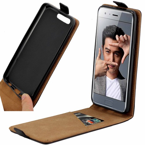 Vertical Flip Leather Black Full Cover Back Case Skin Holster For iPhone Galaxy - Zdjęcie 50 z 96