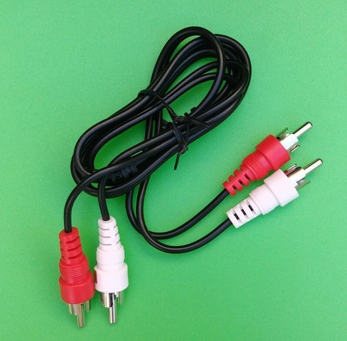Cable estéreo de audio de 3 pies RCA 2 macho a RCA 2 macho Cable DVD HDTV - Imagen 1 de 3