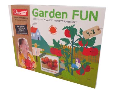 Quercetti  Garden Fun Tomaten Mein erstes Pflanzset für die kleinen Botaniker