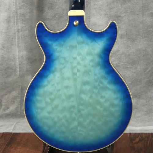 Ibanez Electric guitar AM93QM Jet Blue Burst - Picture 9 of 9