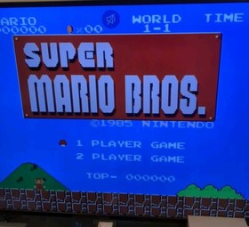 Super Mario Bros - 5 Screws - Nintendo (Nes) Cartridge Only - Tested 