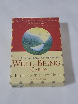 The Teachings of Abraham Well-Being Cards, Jerry Hicks, Esther Hicks, Good Read