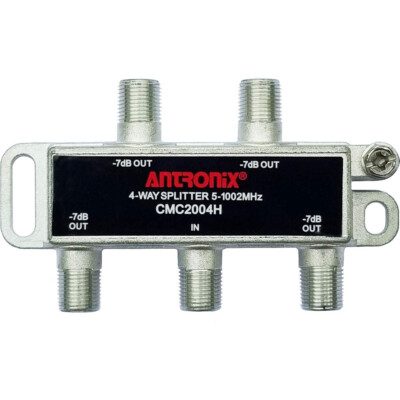 #ad Antronix High Performance 4 Way Coaxial Cable TV Splitter CMC2004H A OTA 5 1002M $7.95