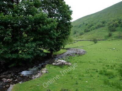 Foto 6x4 Felder von Stockdale Bridge Sadgill um 2009