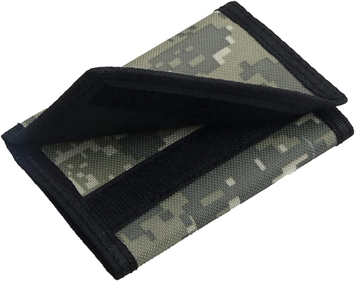 NEICY RFID-blockierende Canvas-Geldbörse für Männer und Frauen - Camouflage dreifach faltbar Outdoor Sport - Bild 6 von 12