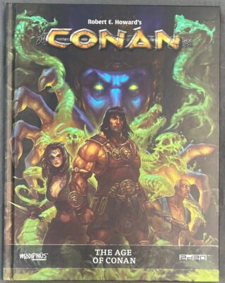Conan: The Age of Conan RPG Book. Brand New, Unused!