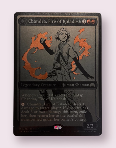 MTG Chandra, Fire of Kaladesh (Glossy Foil Promo) | SDCC 2015 NM - 第 1/2 張圖片