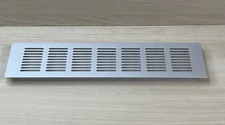 Rectangle Shape Ventilation Grille Aluminum 12 x 3 Alloy Louvered Air Vent Cover