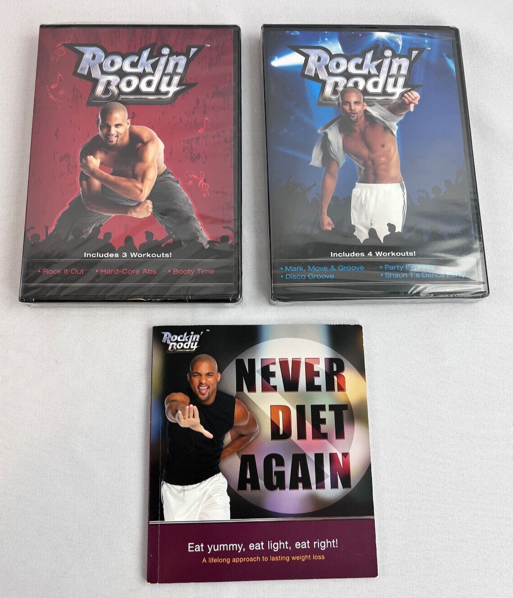 Rockin' Body - 4 + 3 Dance Workout DVD Set - Shaun T - Beachbody w