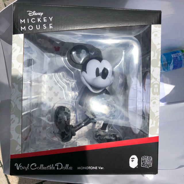 MEDICOM TOY - A BATHING APE × MEDICOM TOY ×mickey A BATHING APE Disney MICKEY 90th x BAPE VCD Figure Blue CAMO