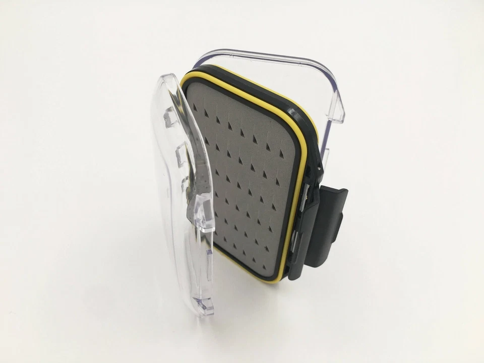 Caja de pesca con mosca de doble cara de 1 pieza caja de gancho aparejos impermeables de plástico Foto 3 de 3