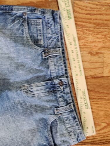 Tommy Hilfiger Jean Shorts Womens Sz 8 Blue Denim Flap Pockets Low Rise 32 X 4 - Bild 11 von 14