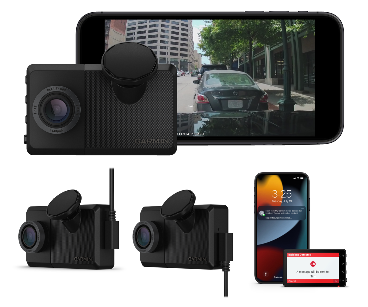 Garmin Dash Cam Live 24/7 Live View Always-Connected with