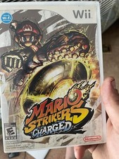 Mario Strikers Charged Nintendo Wii, 2007 Clean, Complete w Inserts