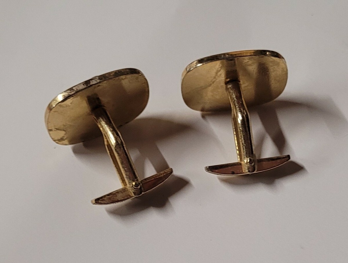 Boutons De Manchette Vintage Corrida Toreador - Style Ancien, Idéal Collection