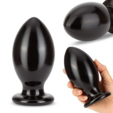 5.5" Thick Butt Plug Anal Stretching Dildo Probe Anal Training Sex Toys